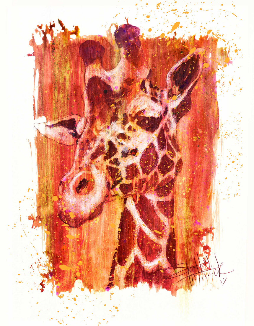 Wild Colors: Giraffe