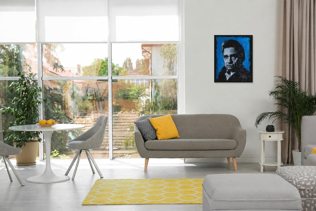 Man in Black – with border