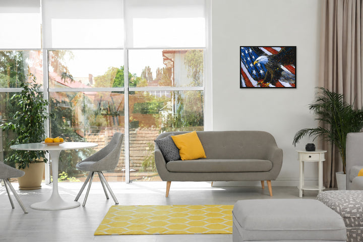 Freedom Swoops In – with border
