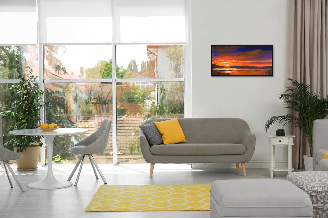 Golden Hour Embrace – with border