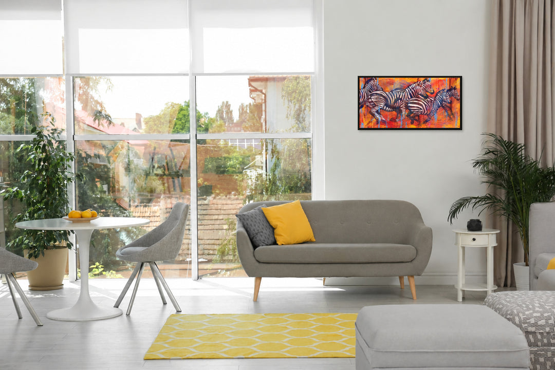 Stripes in Motion – with border