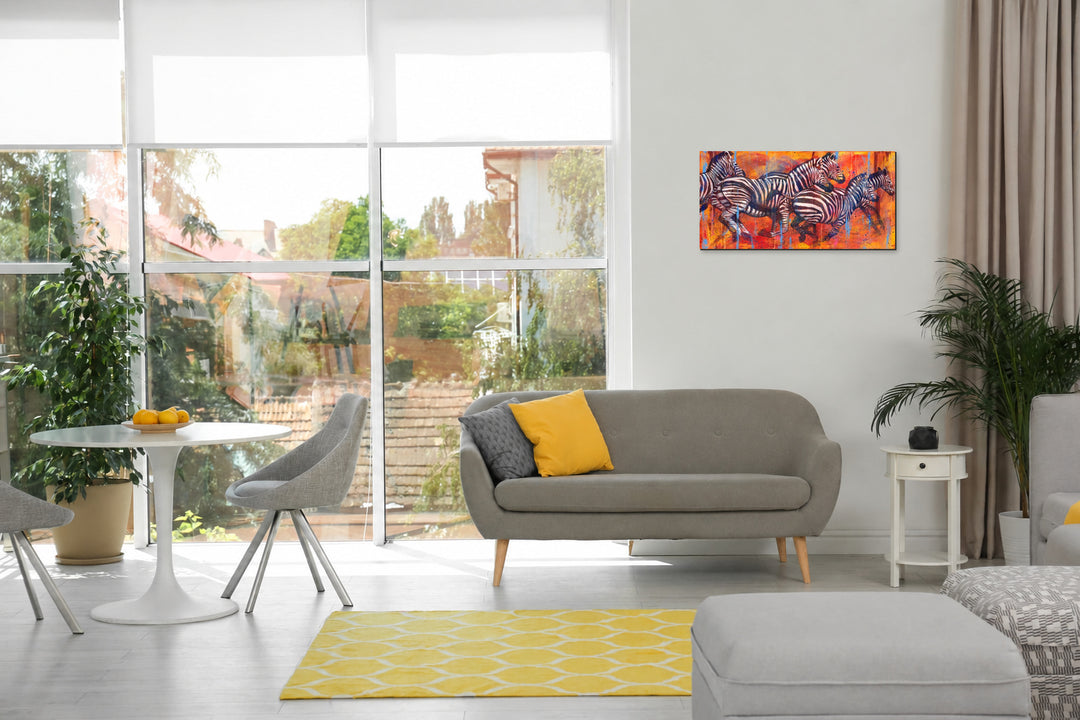 Stripes in Motion – without border