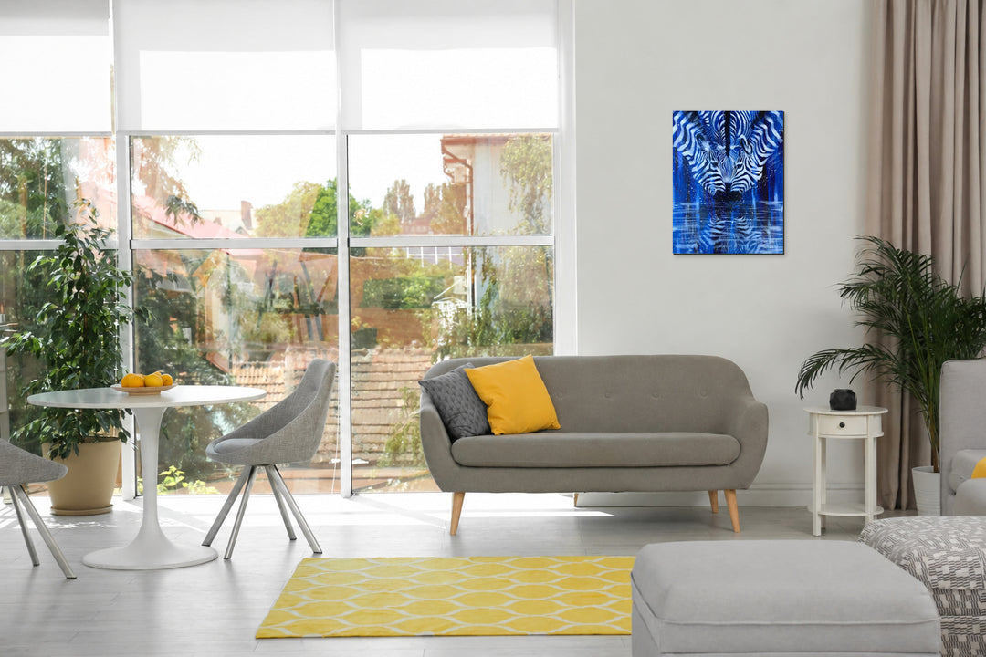 Zebra Mirror – without border