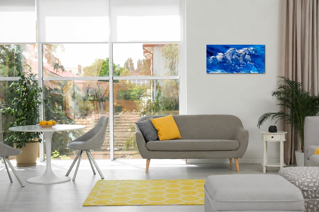 Cool Blue Runnings – without border
