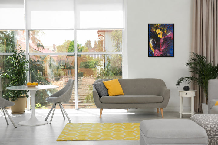 Blue Suede – with border