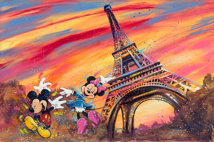 "Dancing Across Paris" Signed and Numbered