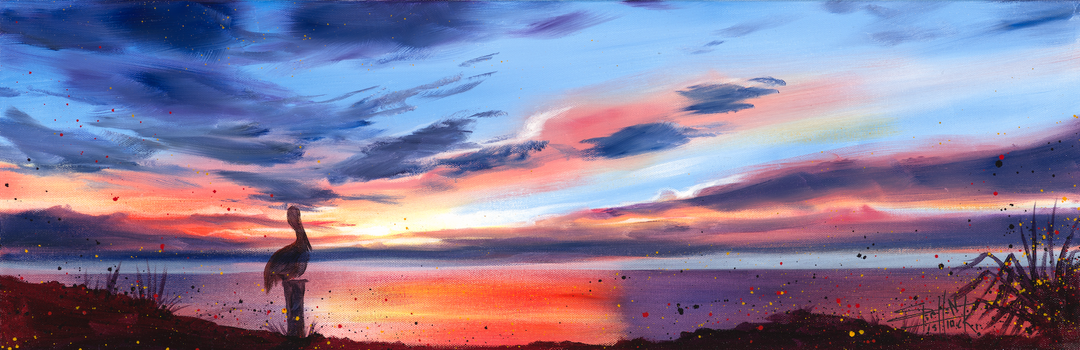 Pelican Sunset