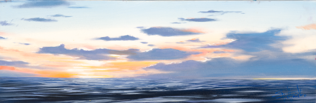 Sky Kissing the Sea