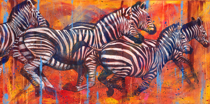 Stripes in Motion