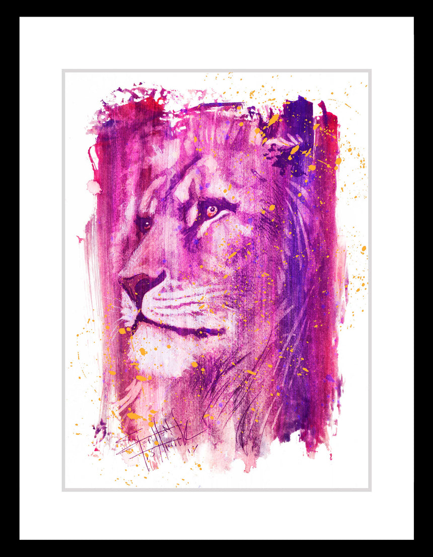 Wild Colors: Lion