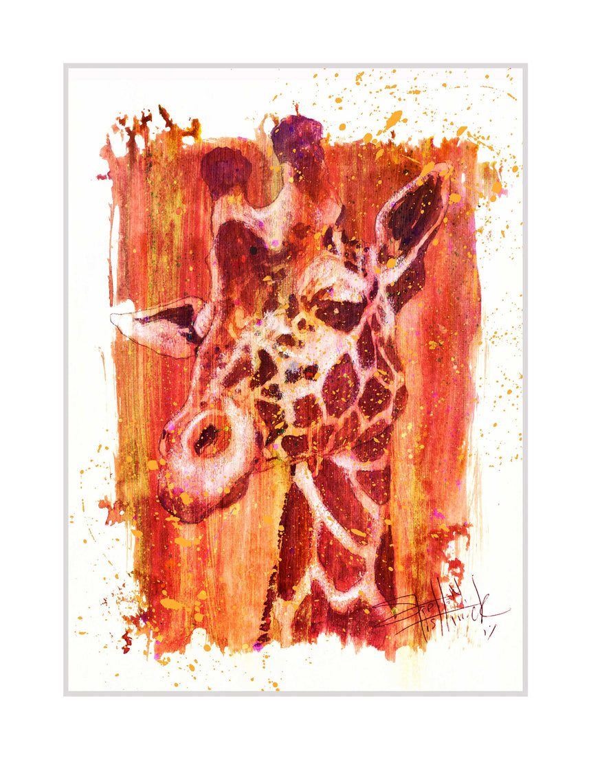 Wild Colors: Giraffe