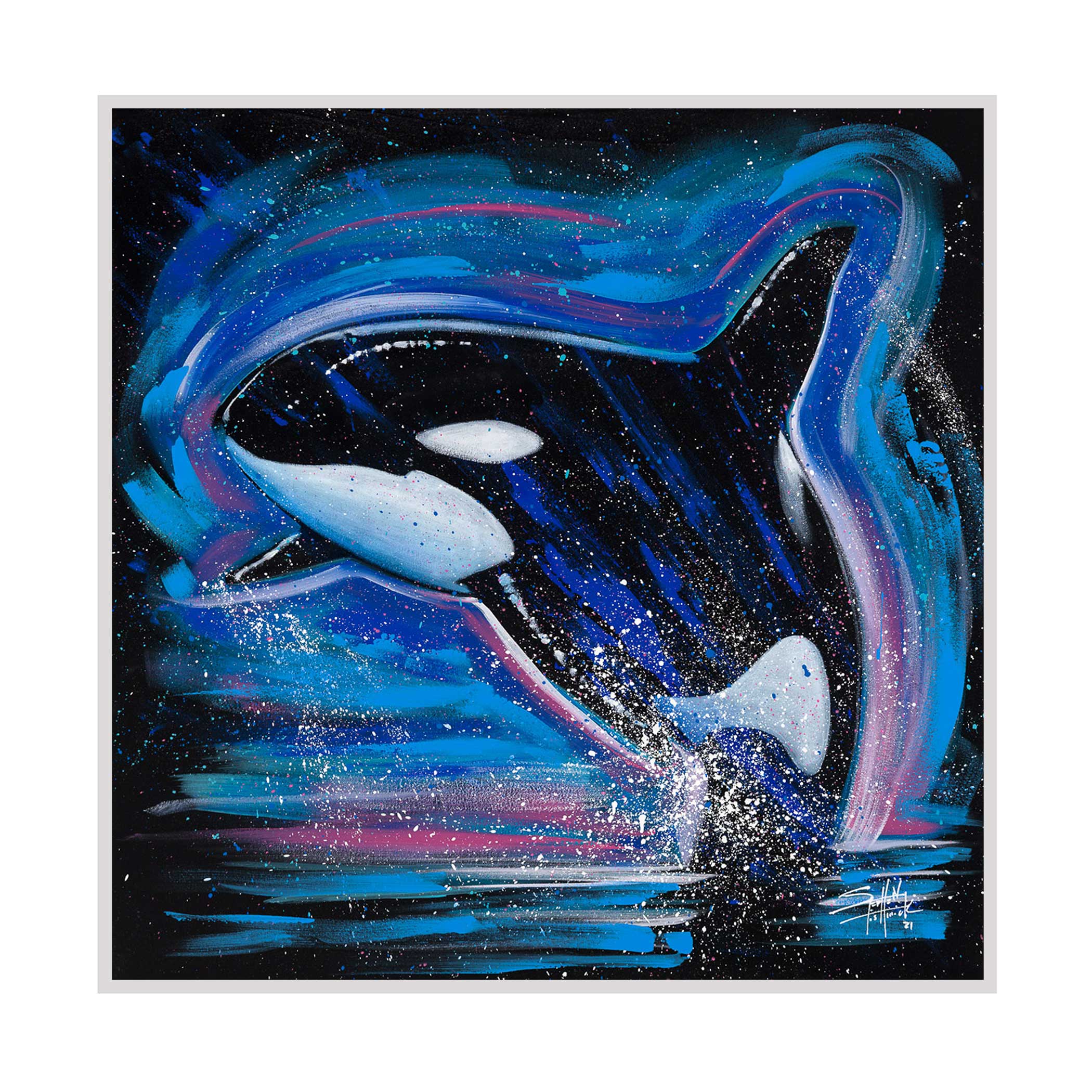 Art Attack: Force Of Nature by Stephen Fishwick – Orca Wall Art