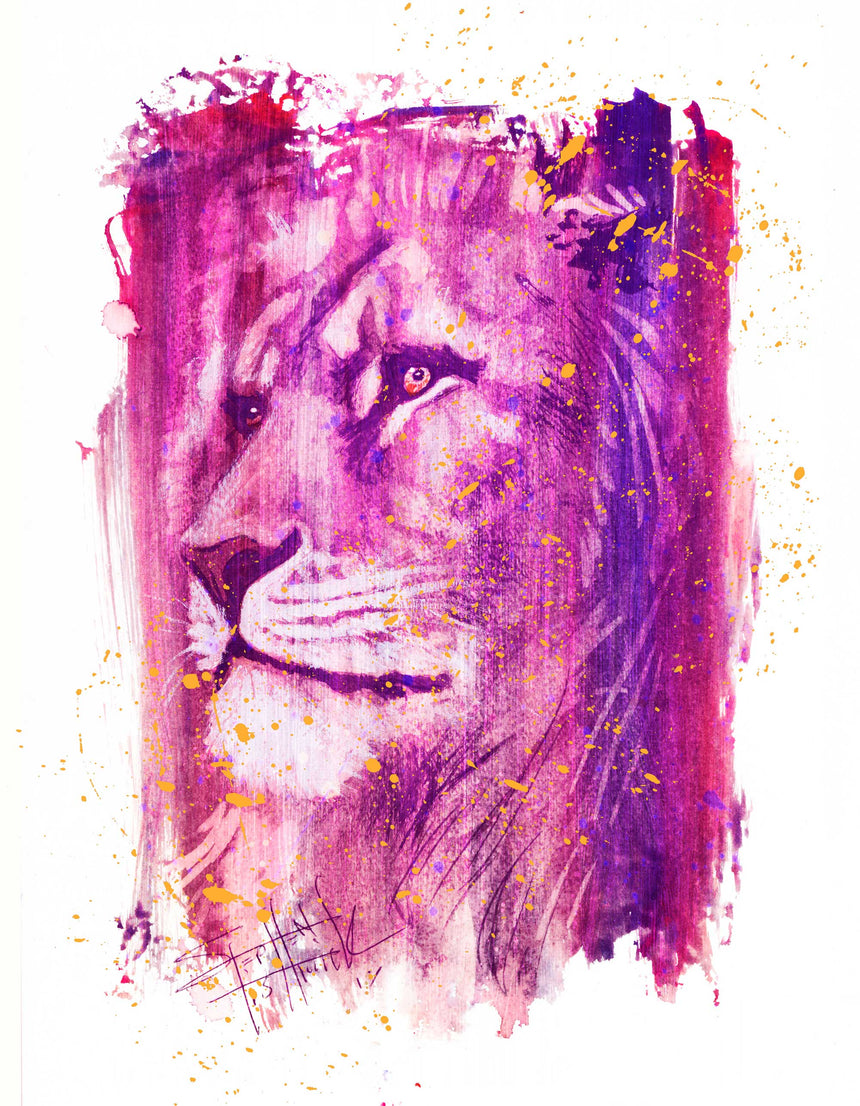 Wild Colors: Lion